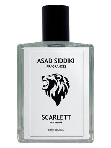 Asad Siddiki Scarlett fragrance bottle