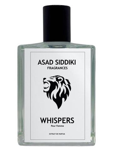 Asad Siddiki Whispers fragrance bottle