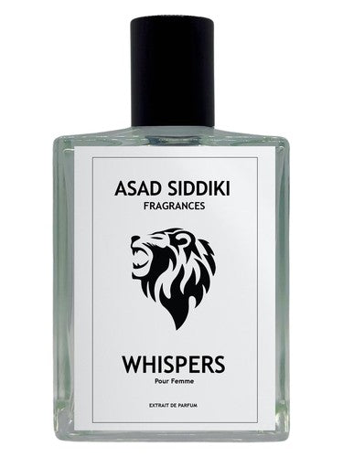 Asad Siddiki Whispers fragrance bottle