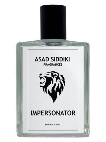 Asad Siddiki Impersonator fragrance bottle
