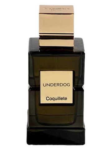Coquillete Underdog fragrance bottle