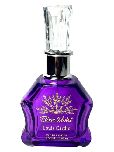Louis Cardin Elixir Violet fragrance bottle