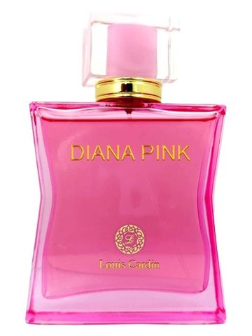 Louis Cardin Diana Pink fragrance bottle