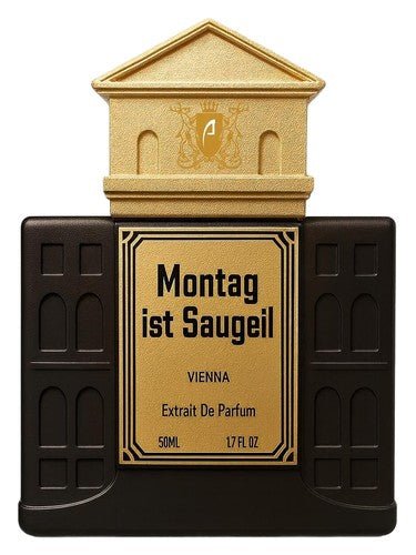 Inhale Montag ist Saugeil fragrance bottle