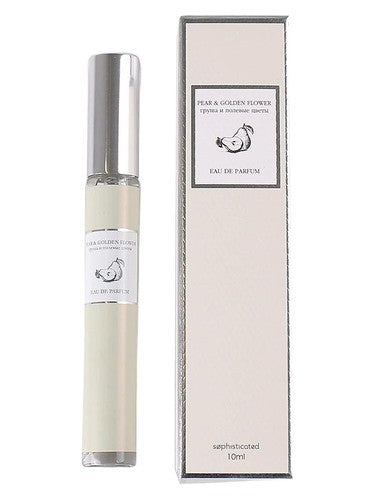 Sophisticated Pear & Golden Flower fragrance bottle