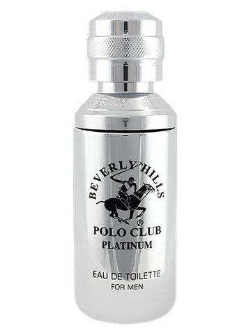 Beverly Hills Polo Club Platinum fragrance bottle