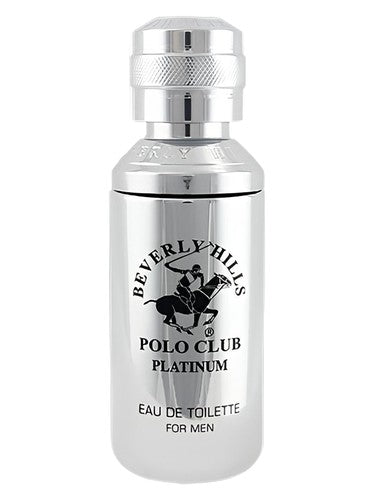 Beverly Hills Polo Club Platinum fragrance bottle
