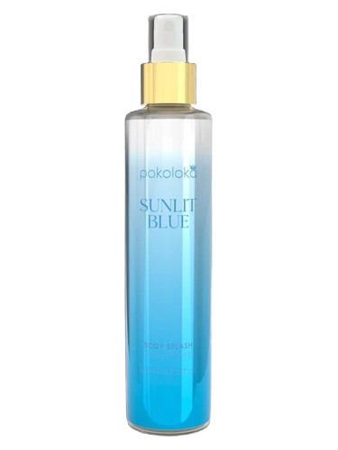 Pokoloka Sunlit Blue fragrance bottle