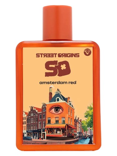 Street Origins Amsterdam Red fragrance bottle