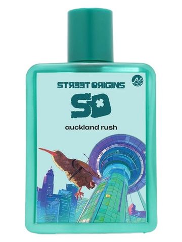 Street Origins Auckland Rush fragrance bottle
