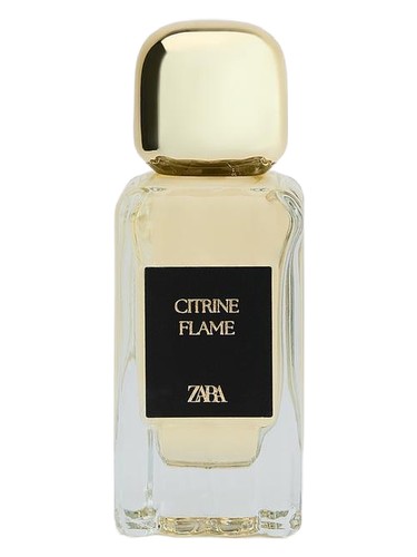 Zara Citrine Flame fragrance bottle