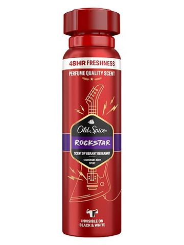 Old Spice Rockstar fragrance bottle