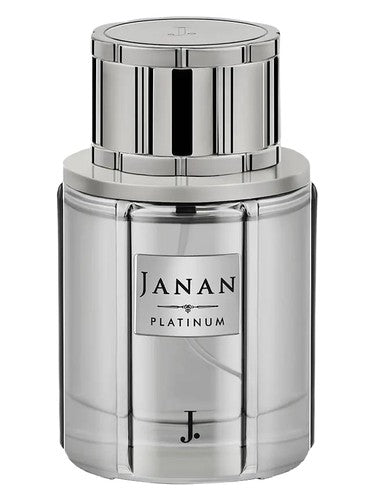 J. Janan Platinum fragrance bottle