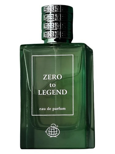 Fragrance World Zero To Legend fragrance bottle