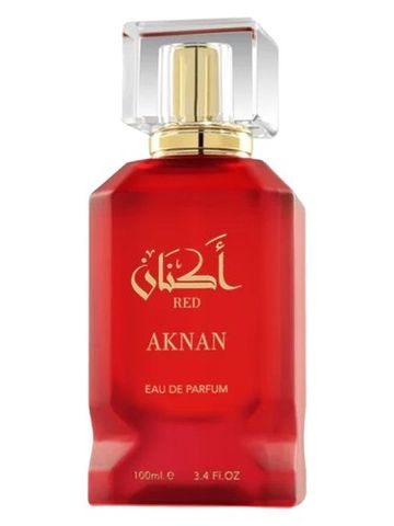 Ard al Teeb Aknan Red fragrance bottle