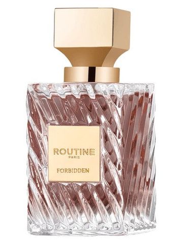 Routine Paris Forbidden fragrance bottle