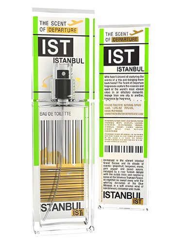 The Scent of Departure Istanbul IST fragrance bottle