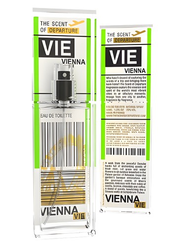 The Scent of Departure Vienna VIE fragrance bottle