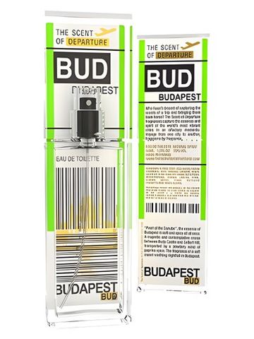 The Scent of Departure Budapest BUD fragrance bottle