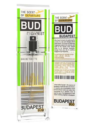 The Scent of Departure Budapest BUD fragrance bottle