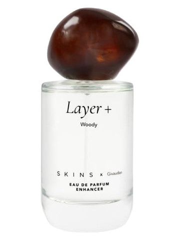 Layer+ Woody fragrance bottle
