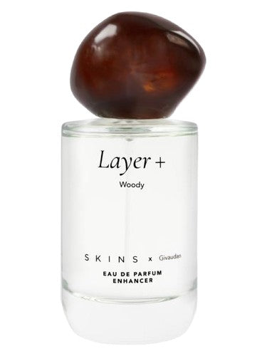 Layer+ Woody fragrance bottle