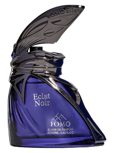 FOMO Eclat Noir fragrance bottle