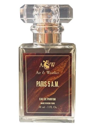 Air & Weather Paris 5 A.M. fragrance bottle