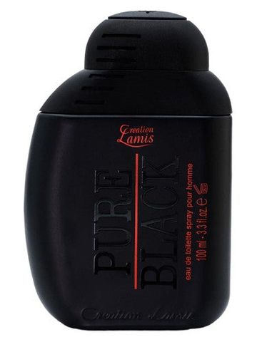Creation Lamis Pure Black fragrance bottle