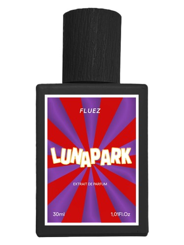 Fluez Lunapark fragrance bottle