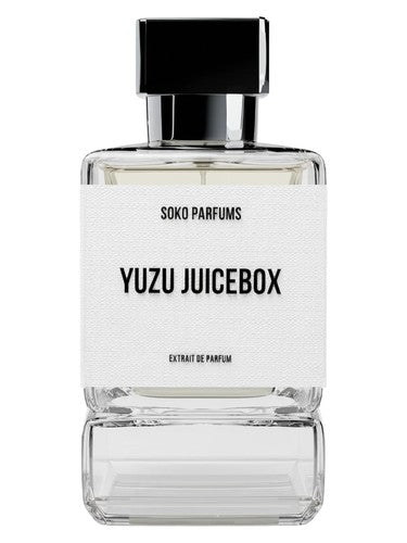 Soko Parfums Yuzu Juicebox fragrance bottle