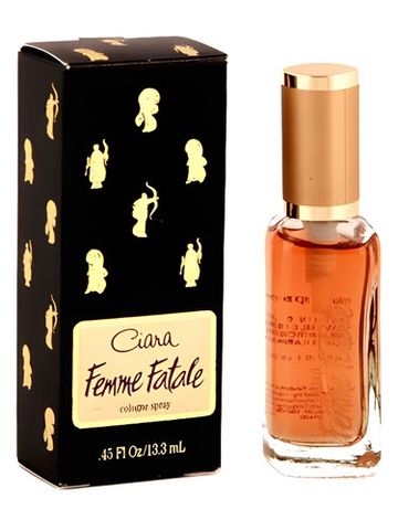 Revlon Ciara Femme Fatale fragrance bottle