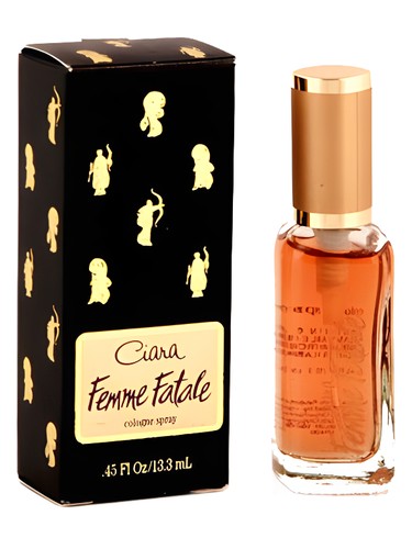 Revlon Ciara Femme Fatale fragrance bottle