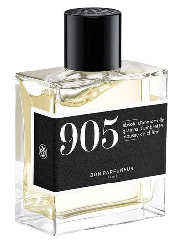 Bon Parfumeur 905 Immortelle, Ambrette, Mousse de Chêne fragrance bottle