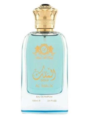 Ard al Teeb Al Malik Gold fragrance bottle