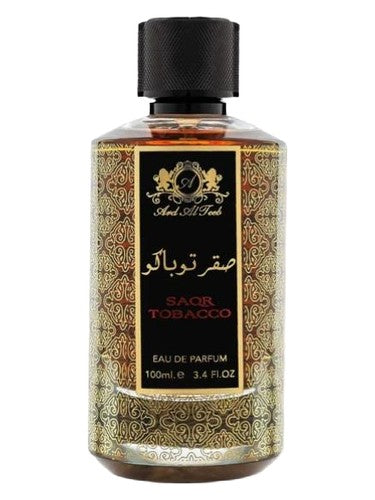 Ard al Teeb Saqr Tobacco fragrance bottle