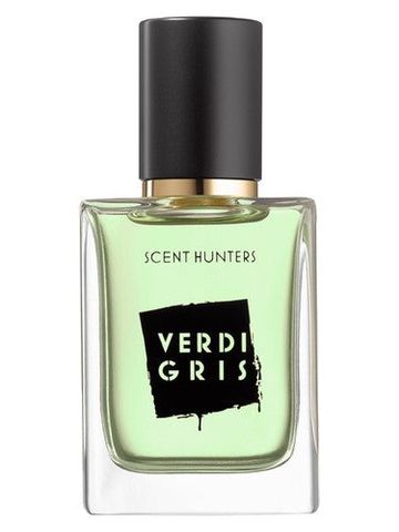 Scent Hunters Verdigris fragrance bottle
