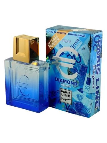 Paris Line Parfums Euro Diamond fragrance bottle