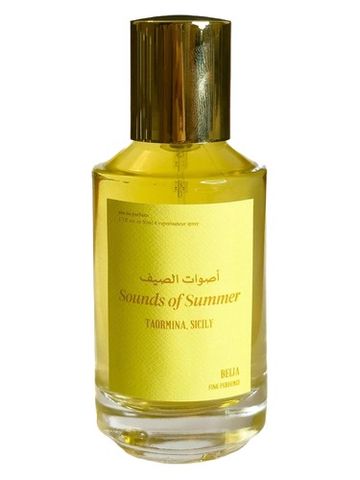 Beija Fine Perfumes Sounds of Summer, Taormina Sicily fragrance bottle