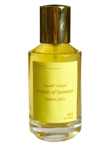 Beija Fine Perfumes Sounds of Summer, Taormina Sicily fragrance bottle