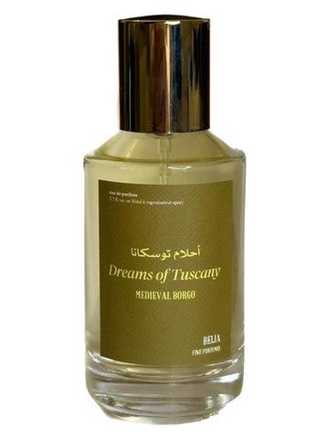 Beija Fine Perfumes Dreams of Tuscany, Medieval Borgo fragrance bottle