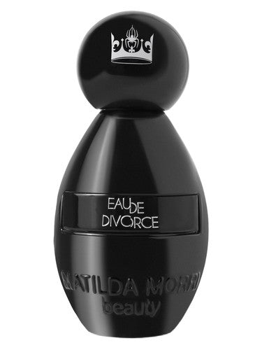 Matilda Morri Beauty Eau de Divorce fragrance bottle