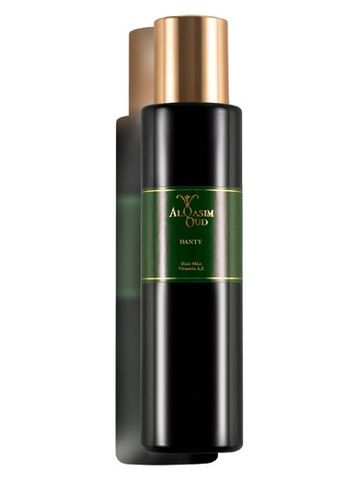 Al Qasim Oud DANTY Green Hair Mist fragrance bottle