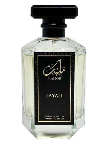 Maliqe Layali fragrance bottle