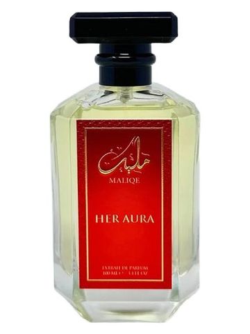 Maliqe Her Aura fragrance bottle
