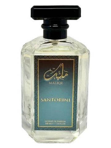 Maliqe Santorini fragrance bottle