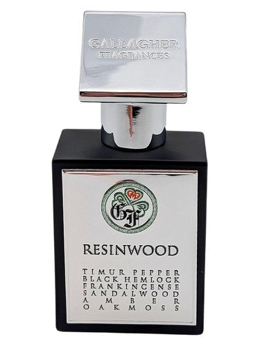 Gallagher Fragrances Resinwood fragrance bottle