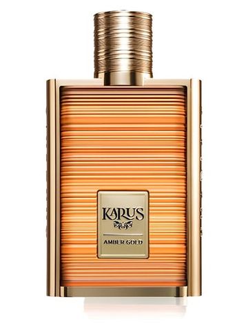 Khadlaj Perfumes Karus Amber Gold fragrance bottle