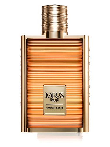 Khadlaj Perfumes Karus Amber Gold fragrance bottle