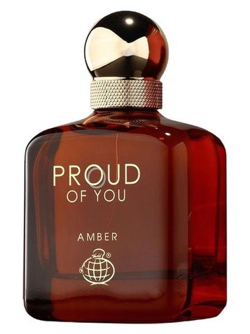 Fragrance World Proud of You Amber fragrance bottle